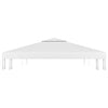 Valkoinen huvimajan katto Cicu 3x3 m (2-kerroksinen, 310 g/m²)