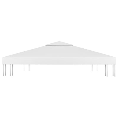 Valkoinen huvimajan katto Cicu 3x3 m (2-kerroksinen, 310 g/m²)