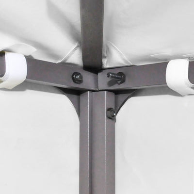 Valkoinen huvimajan katto Cicu 3x3 m (2-kerroksinen, 310 g/m²)