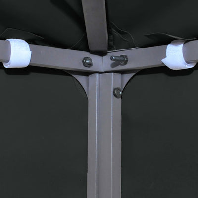 Musta huvimajan katto Cicu 4x3 m (2-kerroksinen, 310 g/m²)