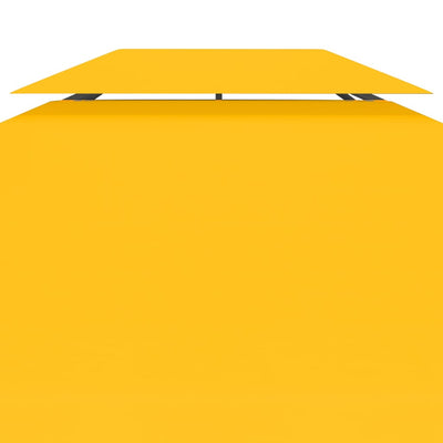 Keltainen huvimajan katto Cicu 4x3 m (2-kerroksinen, 310 g/m²)