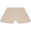 Beige vaihtokatos puutarhakeinuun Dermiza 188/168x145/110cm