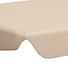 Vaihtokatos puutarhakeinuun beige 188/168x145/110 cm