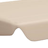 Beige vaihtokatos puutarhakeinuun Dermiza 188/168x145/110cm