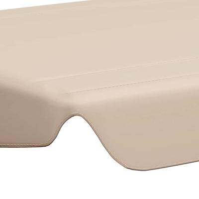 Beige vaihtokatos puutarhakeinuun Dermiza 188/168x145/110cm
