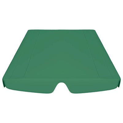 Vihreä vaihtokatos puutarhakeinuun Dermiza 188/168x145/110cm