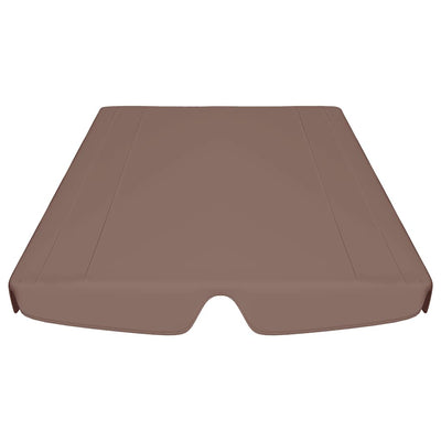 Ruskea vaihtokatos puutarhakeinuun Dermiza 188/168x145/110cm