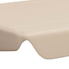 Vaihtokatos puutarhakeinuun beige 150/130x105/70 cm