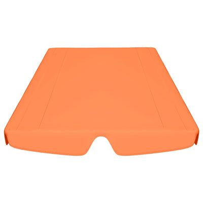 Oranssi vaihtokatos puutarhakeinuun Dermiza 150/130x105/70cm