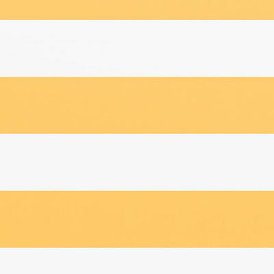 Parvekkeen suoja valkoinen ja keltainen 75x400 cm Oxford kangas