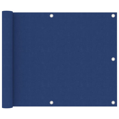Parvekkeen suoja sininen 75x400 cm Oxford kangas