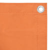 Parvekkeen suoja oranssi 75x400 cm Oxford kangas