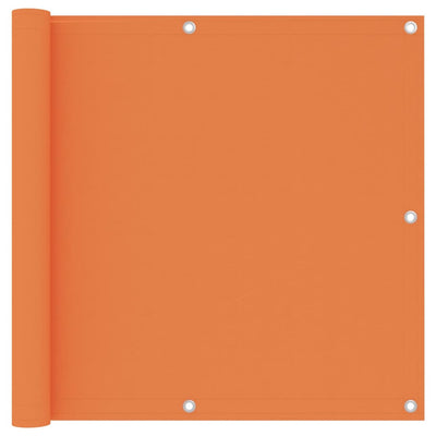 Parvekkeen suoja oranssi 90x600 cm Oxford kangas