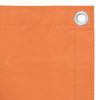 Parvekkeen suoja oranssi 90x600 cm Oxford kangas