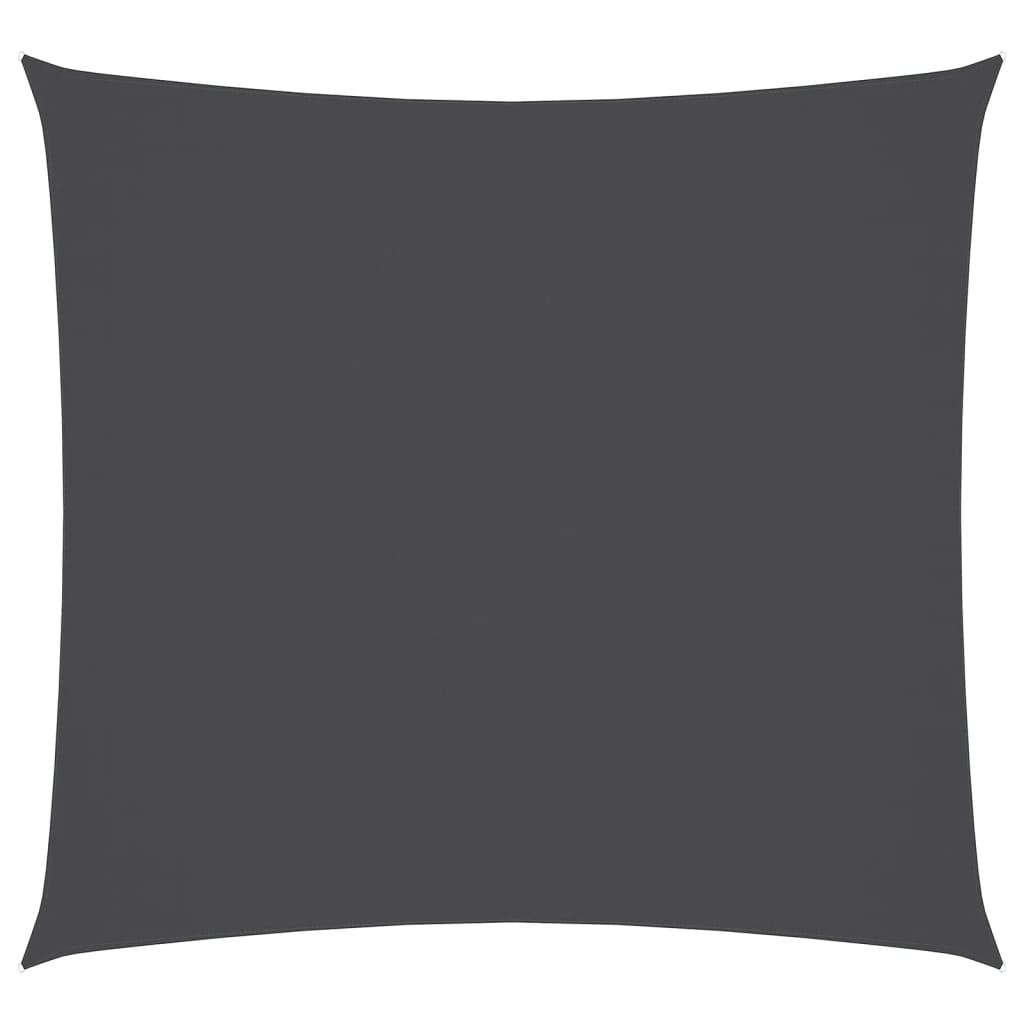 Aurinkopurje Oxford-kangas neliö 5x5 m antrasiitti