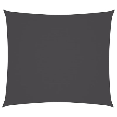 Aurinkopurje Oxford-kangas suorakaide 2x2,5 m antrasiitti