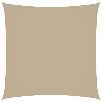 Aurinkopurje Oxford-kangas neliö 2,5x2,5 m beige
