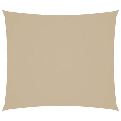 Aurinkopurje Oxford-kangas suorakaide 2x2,5 m beige