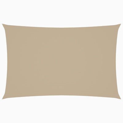 Beige aurinkopurje oxford-kangas suorakaide Larisia 2x4,5 m