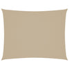 Aurinkopurje Oxford-kangas suorakaide 3x4 m beige