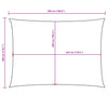 Aurinkopurje Oxford-kangas suorakaide 3x5 m beige