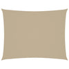Aurinkopurje Oxford-kangas suorakaide 5x7 m beige