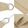 Aurinkopurje Oxford-kangas suorakaide 5x7 m beige