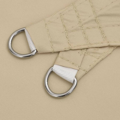 Aurinkopurje Oxford-kangas suorakaide 5x8 m beige