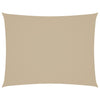 Aurinkopurje Oxford-kangas suorakaide 6x8 m beige
