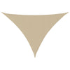 Aurinkopurje Oxford-kangas kolmio 5x6x6 m beige