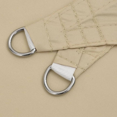 Aurinkopurje Oxford-kangas kolmio 5x7x7 m beige
