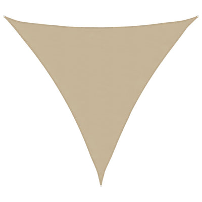 Aurinkopurje Oxford-kangas kolmio 6x6x6 m beige