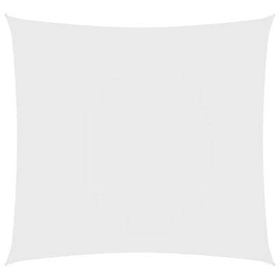 Valkoinen aurinkopurje oxford-kangas neliönmuotoinen Wallington 2x2 m