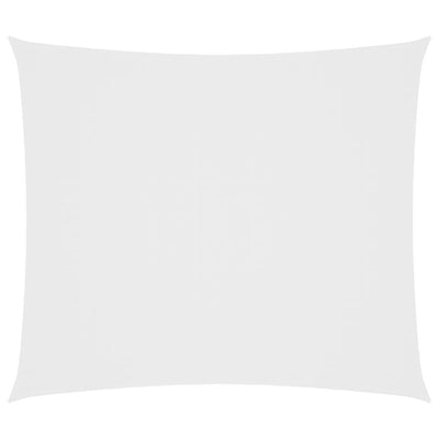 Valkoinen aurinkopurje oxford-kangas suorakaide Larisia 2x2,5 m