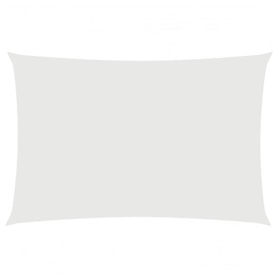 Valkoinen aurinkopurje oxford-kangas suorakaide Larisia 2x4m