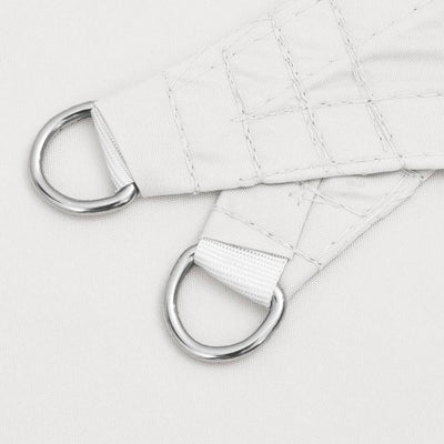 Valkoinen aurinkopurje oxford-kangas suorakaide Larisia 2x4m