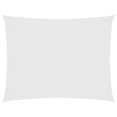 Valkoinen aurinkopurje oxford-kangas suorakaide Larisia 3x4 m
