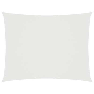 Valkoinen aurinkopurje oxford-kangas suorakaide Larisia 3x5 m