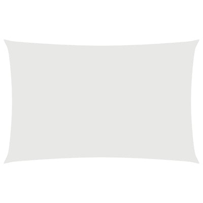 Valkoinen aurinkopurje oxford-kangas suorakaide Larisia 4x7 m