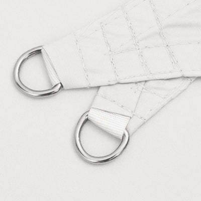 Valkoinen aurinkopurje oxford-kangas suorakaide Larisia 5x6 m