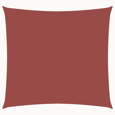 Terrakotta aurinkopurje oxford kangas neliö Wallington 4,5x4,5 m
