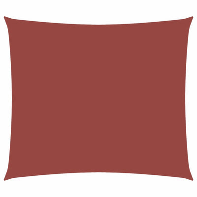 Terrakotta aurinkopurje oxford kangas suorakaide Larisia 2,5x3,5 m