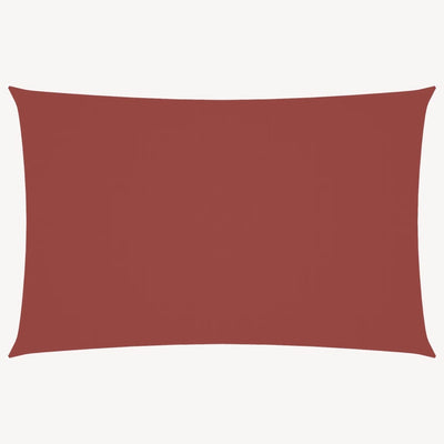Terrakotta aurinkopurje oxford kangas suorakaide Larisia 2,5x5 m