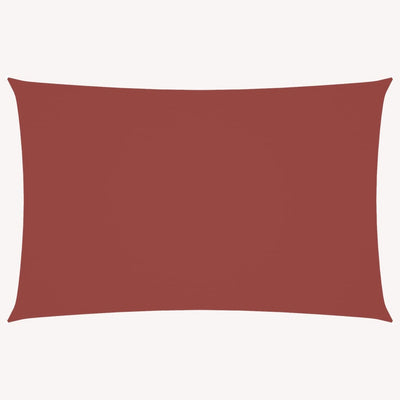 Terrakotta aurinkopurje oxford kangas suorakaide Larisia 5x8 m