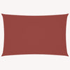 Terrakotta aurinkopurje oxford kangas suorakaide Larisia 6x8 m
