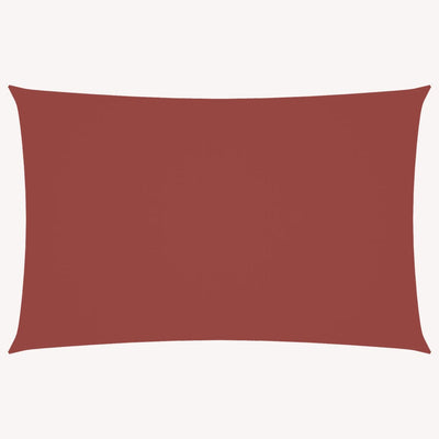 Terrakotta aurinkopurje oxford kangas suorakaide Larisia 6x8 m
