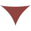 Terrakotta aurinkopurje oxford-kangas kolmio Nicalaie 3x4x4 m