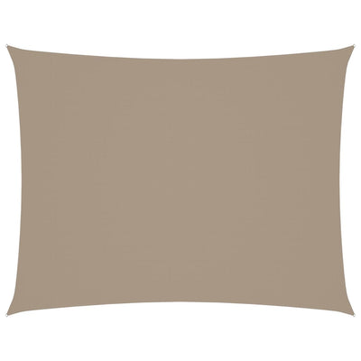 Aurinkopurje Oxford-kangas suorakaide 2x3 m harmaanruskea