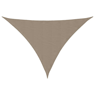 Aurinkopurje Oxford-kangas kolmio 3x4x5 m harmaanruskea