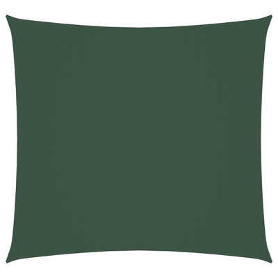 Tummanvihreä aurinkopurje oxford-kangas neliö Wallington 6x6 m